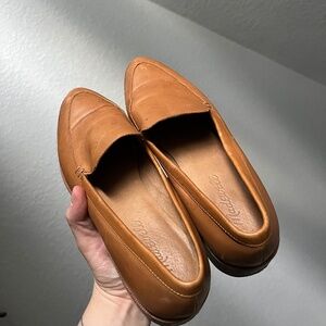 Madewell Francis Leather Work Flats, Size 6.5